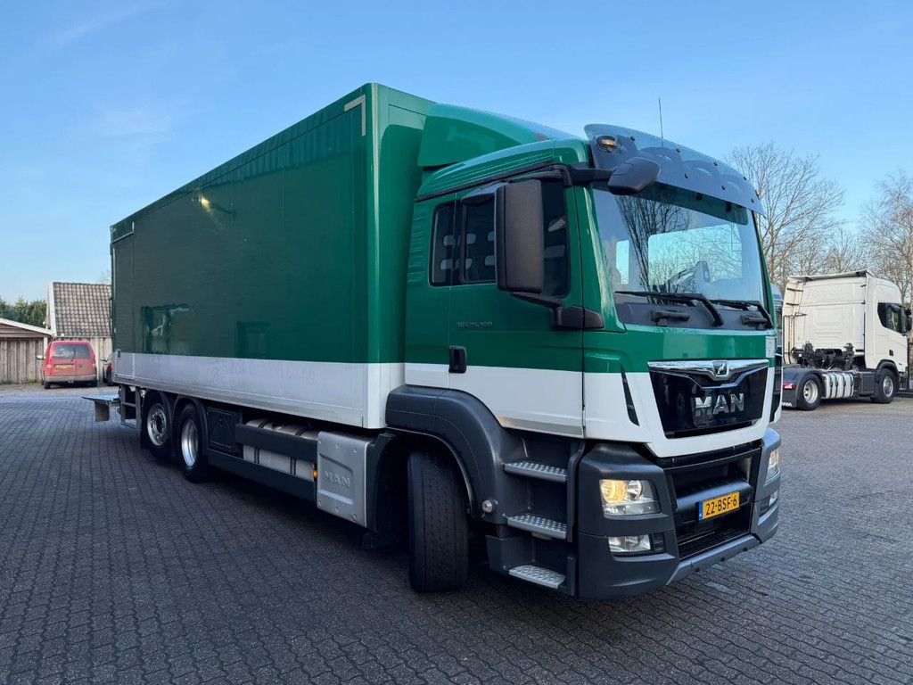 MAN TGS 26.400 7.8M Koffer Stuuras 2500KG LBW AHK APK 10/2026 NL Truck