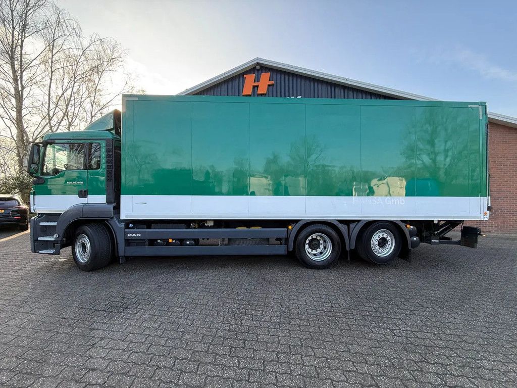 MAN TGS 26.400 7.8M Koffer Stuuras 2500KG LBW AHK APK 10/2026 NL Truck
