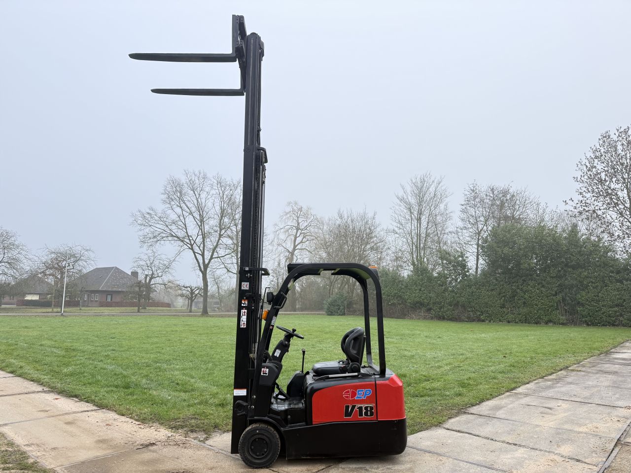 EP 1800KG elektrisch triplex 4.7M Sideshift accu 2019 4000uur