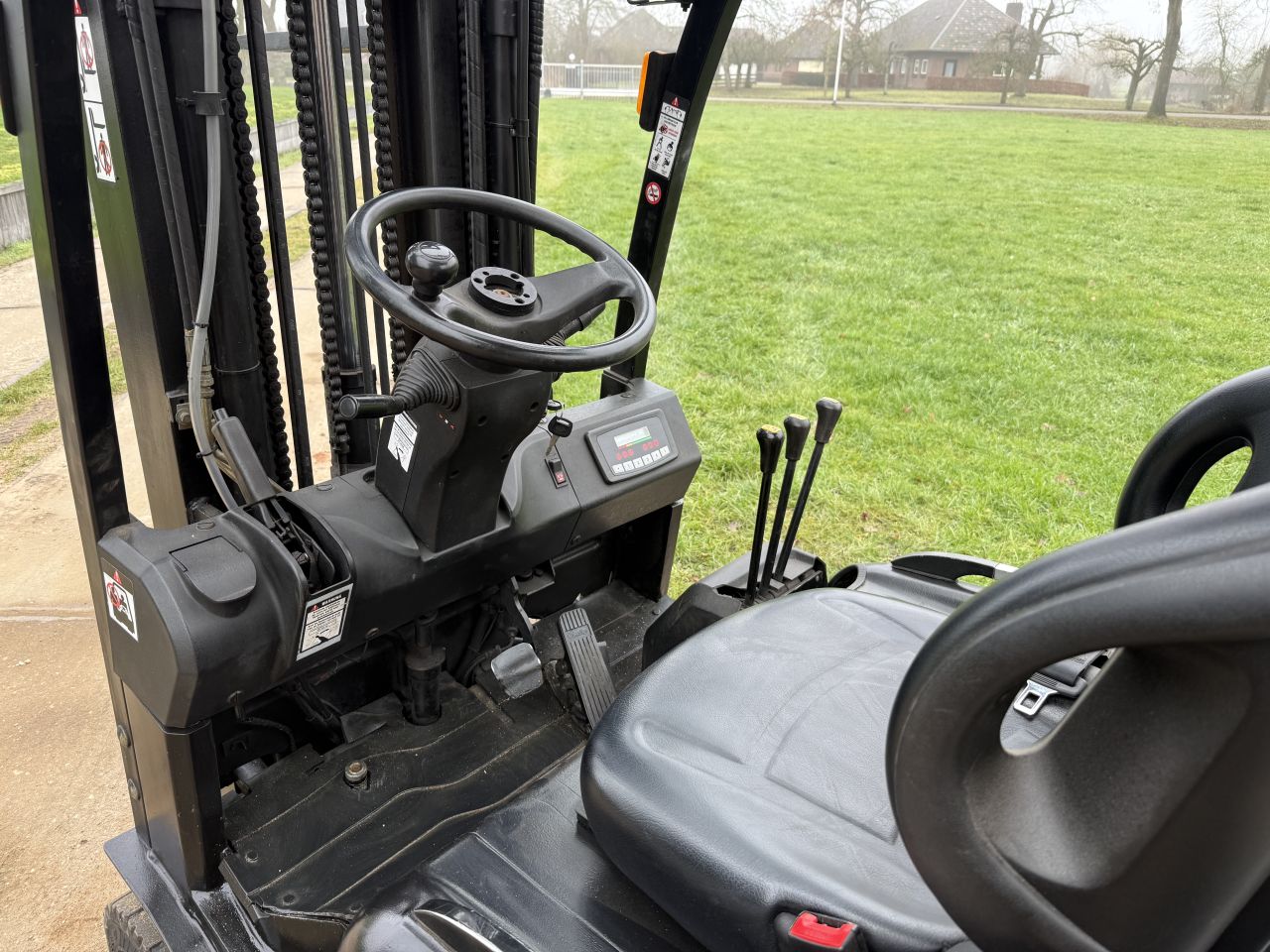 EP 1800KG elektrisch triplex 4.7M Sideshift accu 2019 4000uur