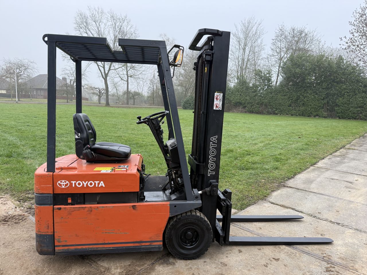 Toyota 1.3 tonner elektrisch Sideshift 4e ventiel 4700uur