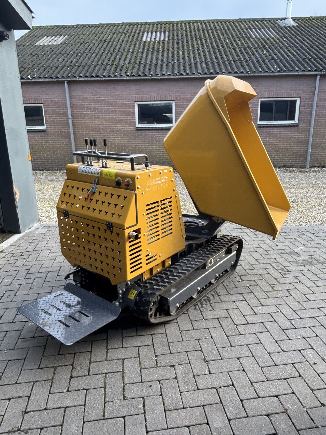 Rupsdumper roterend diesel
