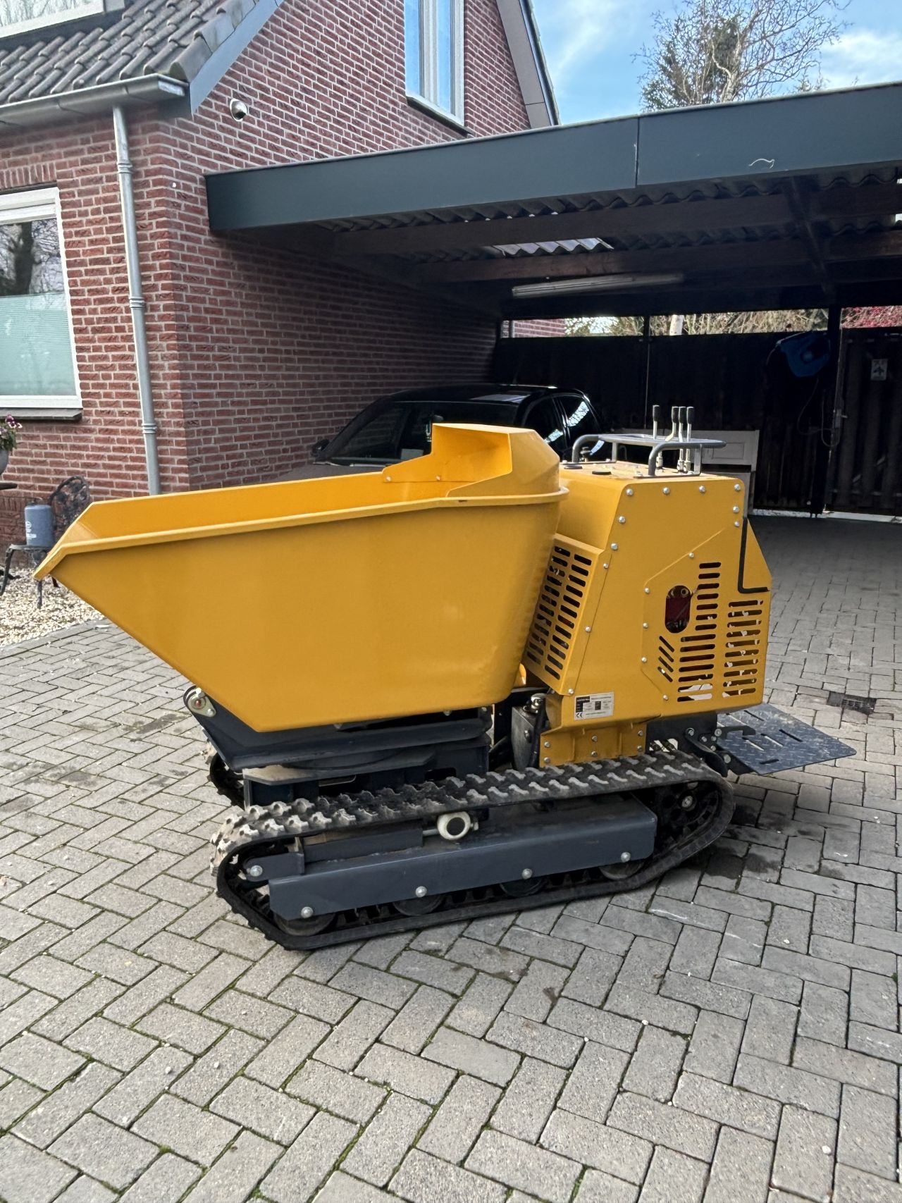 Rupsdumper roterend diesel