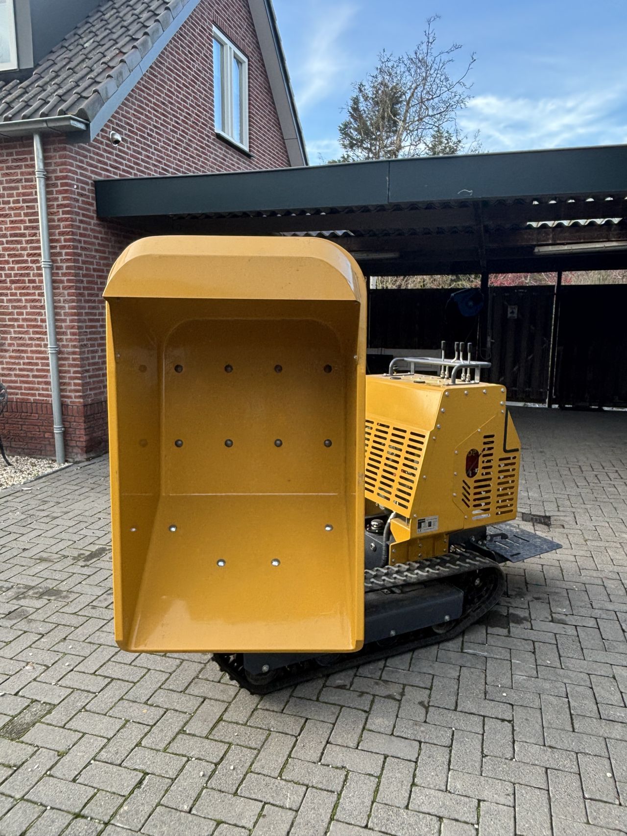 Rupsdumper roterend diesel