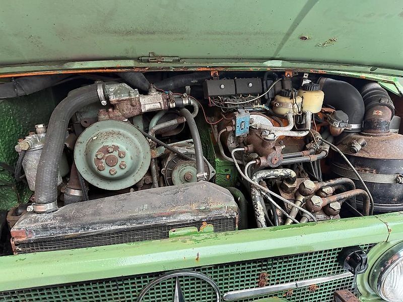 Mercedes-Benz 406 Seilwinde Kran Atlas AK3006 BJ79 H-Gutachten 19%MwSt