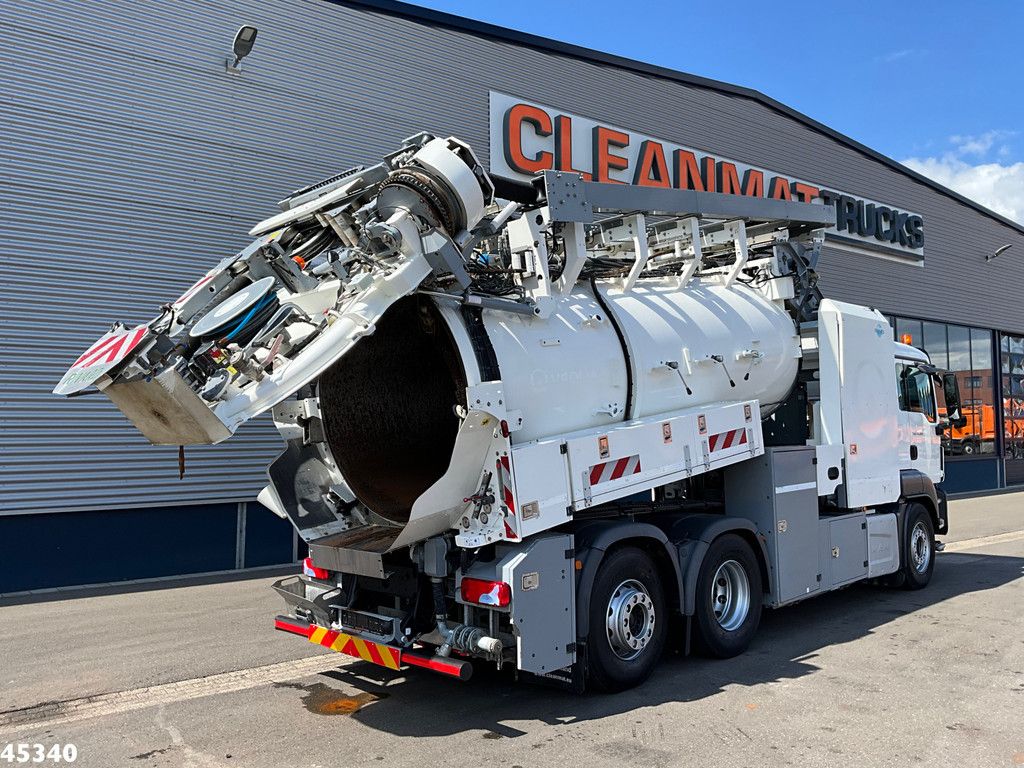 MAN TGS 26.360 Euro 6 Rivard 17m³ Combi Just 185.767 km!