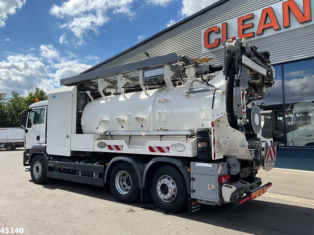 MAN TGS 26.360 Euro 6 Rivard 17m³ Combi Just 185.767 km!