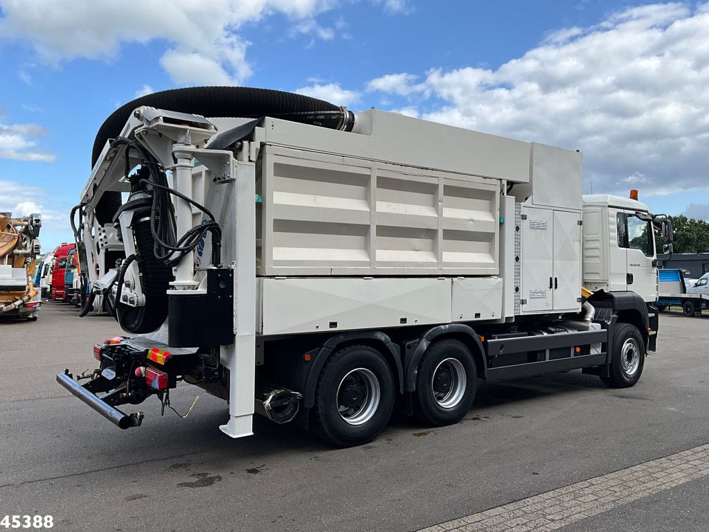 Man TGA 33.440 6x4 MTS Dino 8m³ Saugbagger Just 173.476 km!