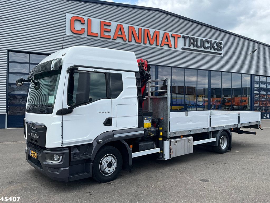 MAN TGL 12.220 Euro 6 Palfinger 11 Tonmeter laadkraan Just 60.518 km!