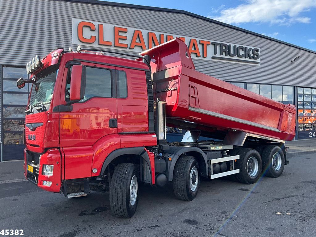 Man TGS 35.510 8X6H 15m³ kipper