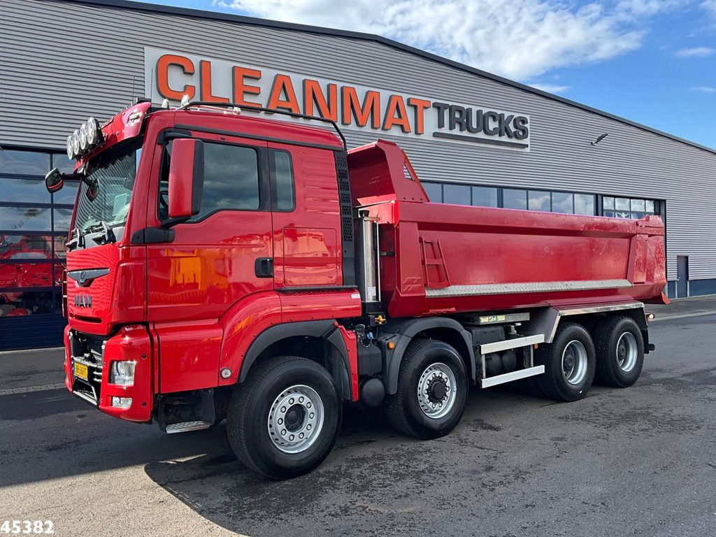 Man TGS 35.510 8X6H 15m³ kipper
