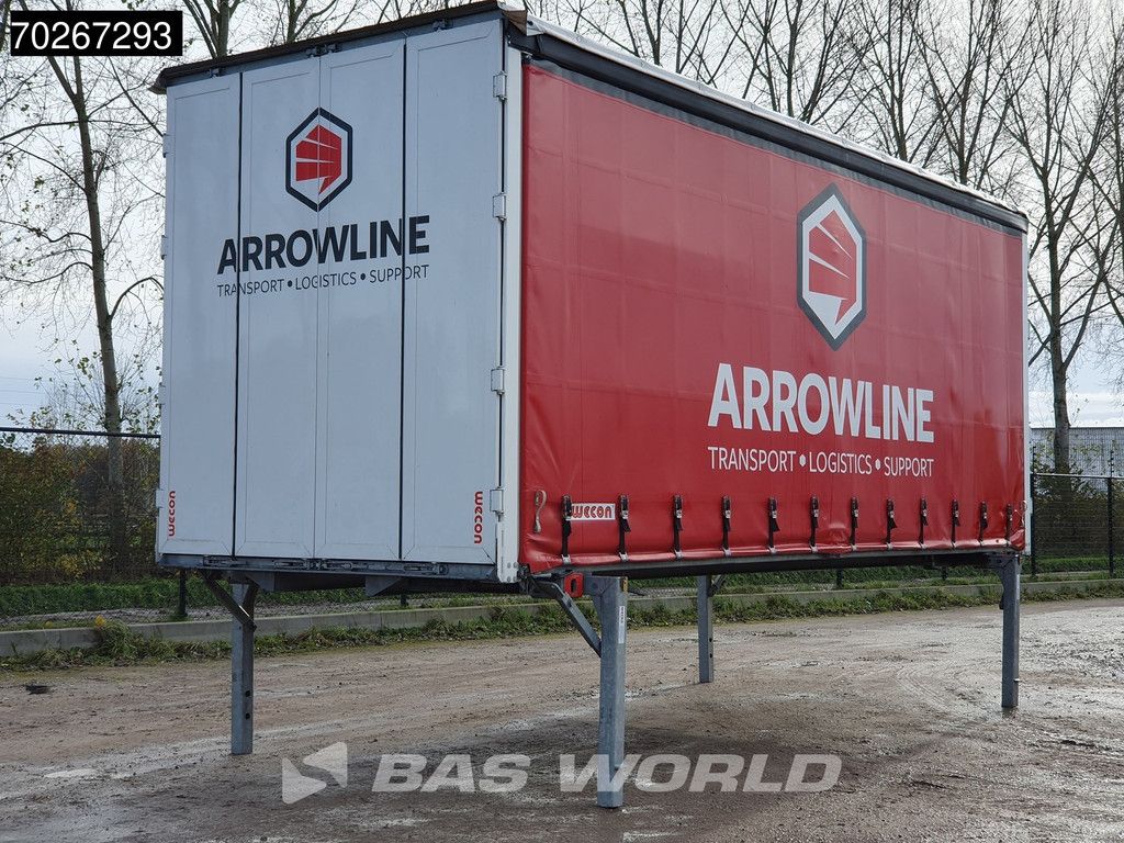 Wecon WPR 715 SG 6X2 Durchladesysteem 20FT / BDF / Wecon / Wechselbrücke