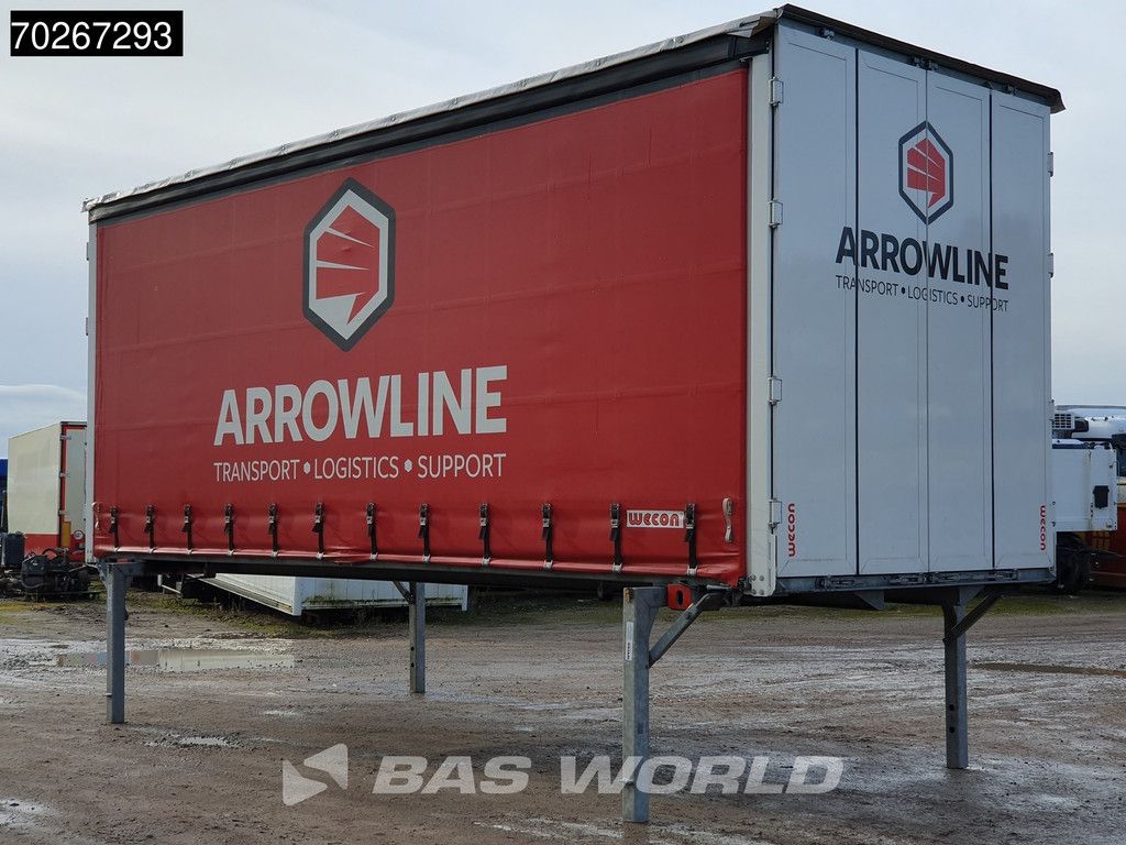 Wecon WPR 715 SG 6X2 Durchladesysteem 20FT / BDF / Wecon / Wechselbrücke