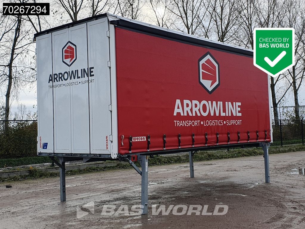 Wecon WPR 715 SG 6X2 Durchladesysteem 20FT / BDF / Wecon / BDF Brücke / Wechselkoffer
