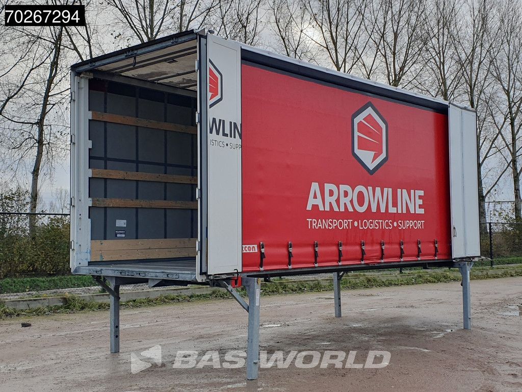 Wecon WPR 715 SG 6X2 Durchladesysteem 20FT / BDF / Wecon / BDF Brücke / Wechselkoffer