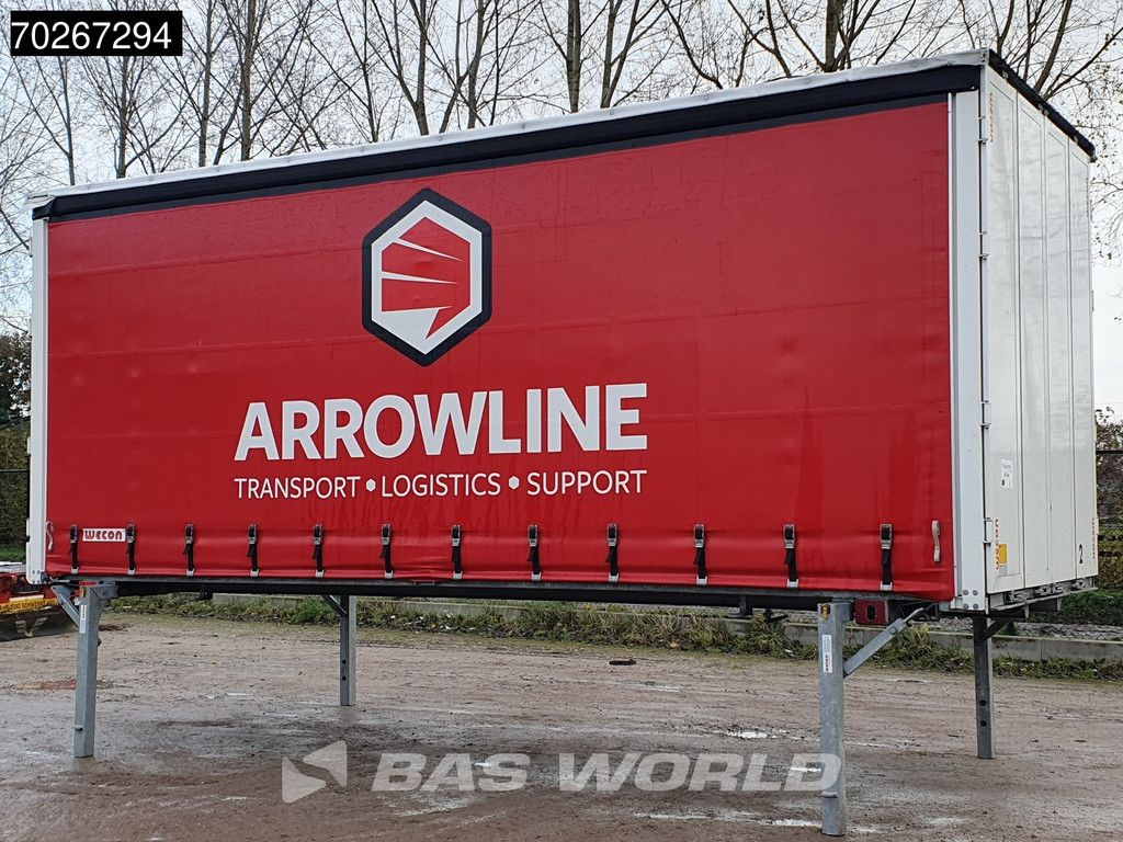 Wecon WPR 715 SG 6X2 Durchladesysteem 20FT / BDF / Wecon / BDF Brücke / Wechselkoffer