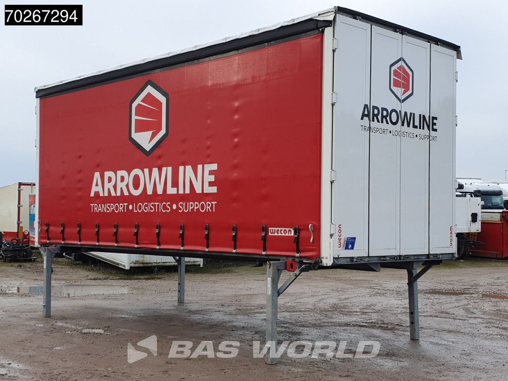 Wecon WPR 715 SG 6X2 Durchladesysteem 20FT / BDF / Wecon / BDF Brücke / Wechselkoffer