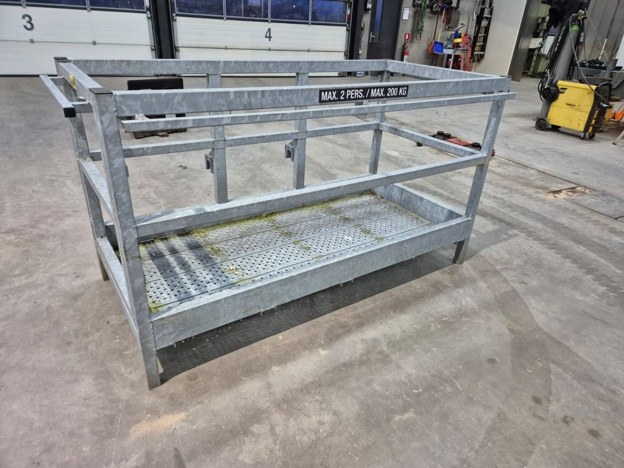 Werkbak Merlo aansluiting