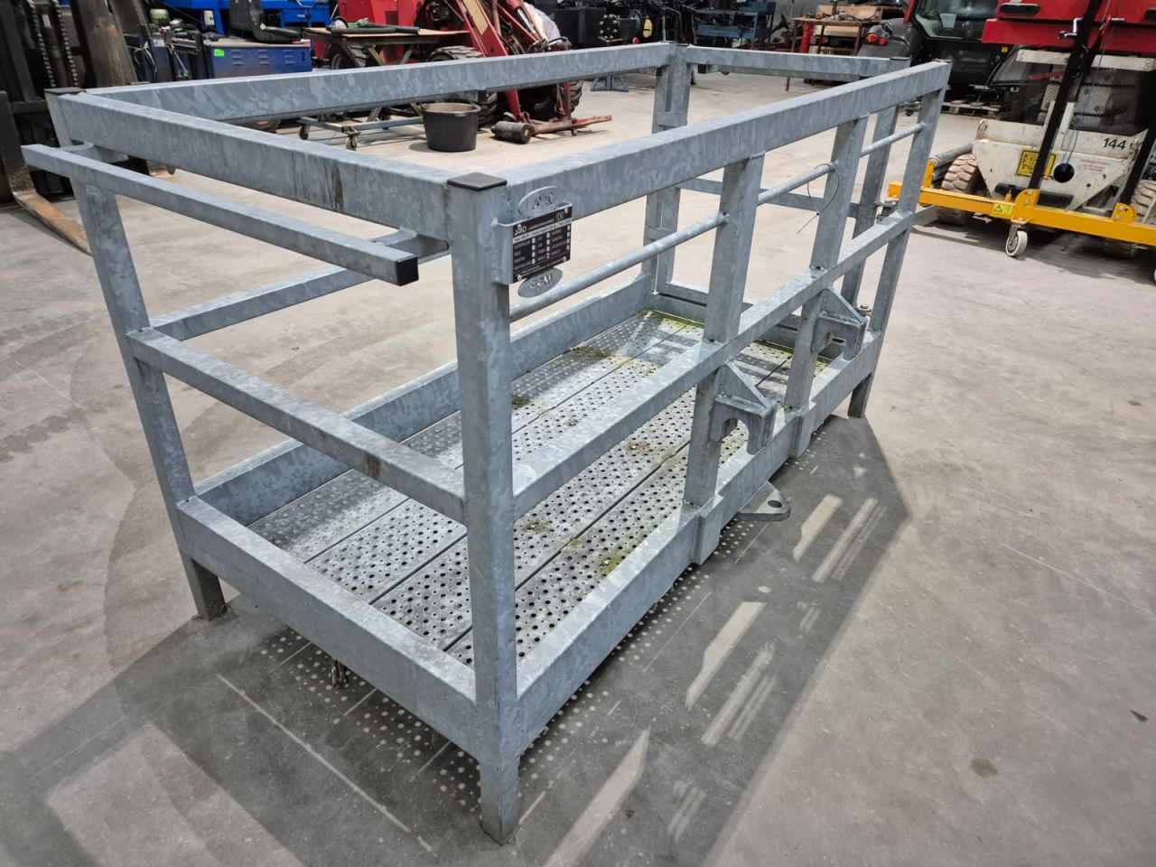 Werkbak Merlo aansluiting