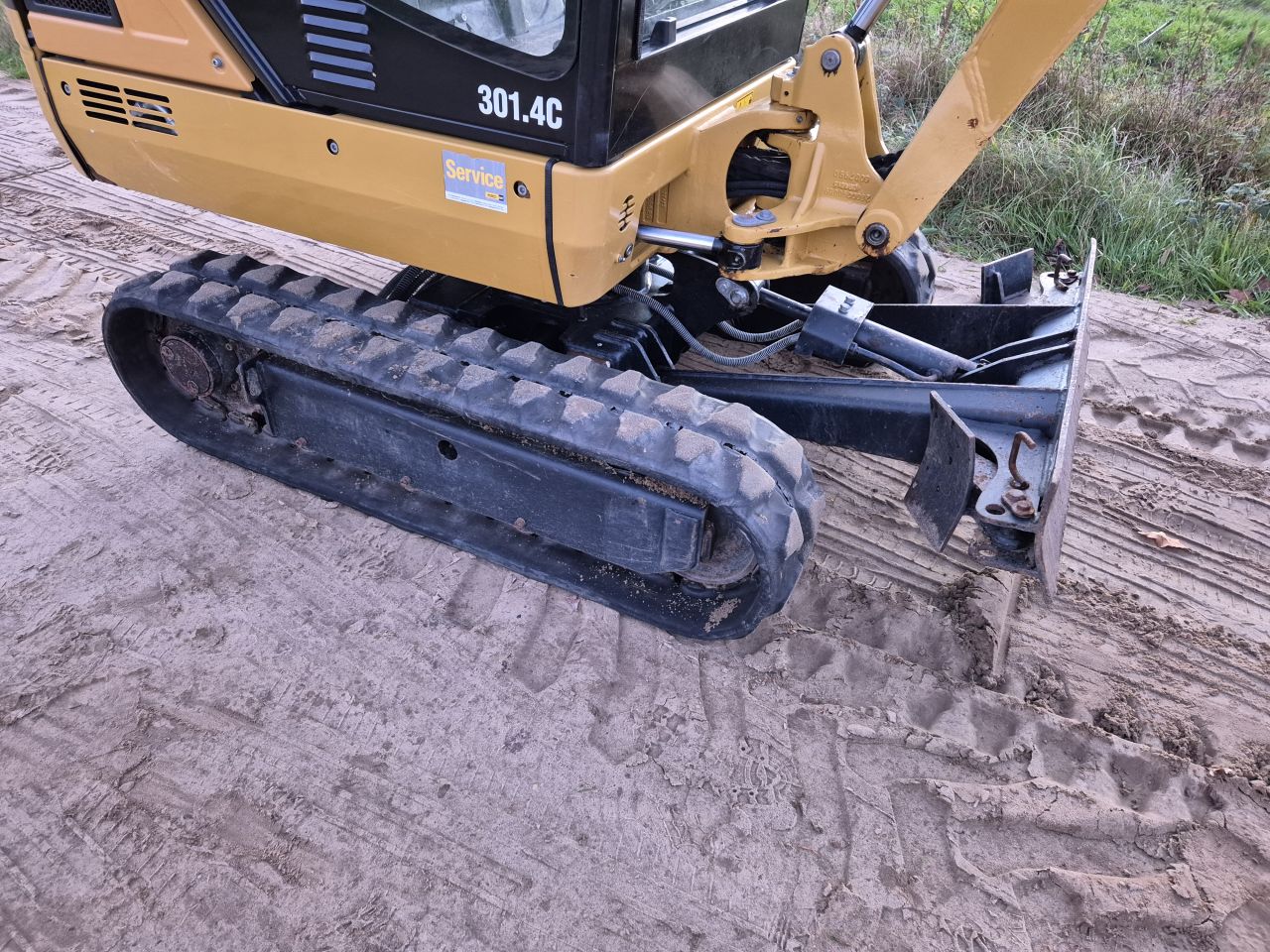 Caterpillar 301.4C minigraver met maar 1252 uren