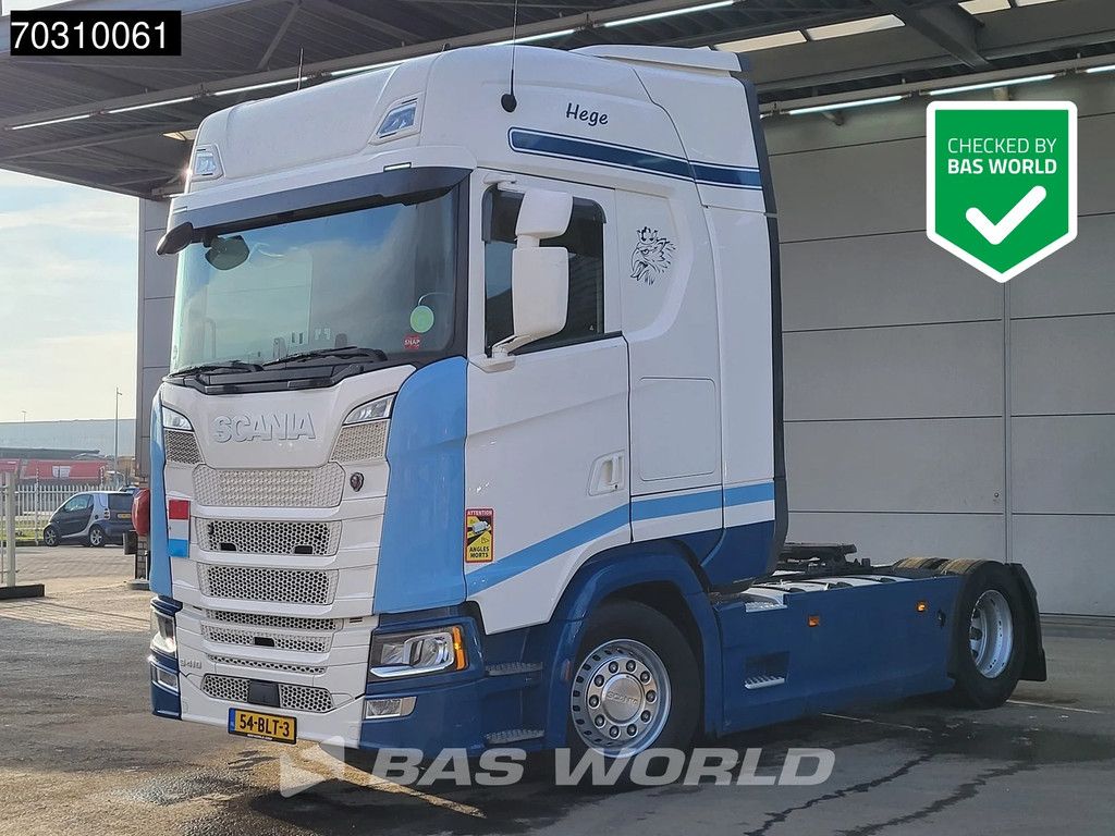 Scania S410 4X2 NL-Truck APK Retarder 2xTanks Standklima