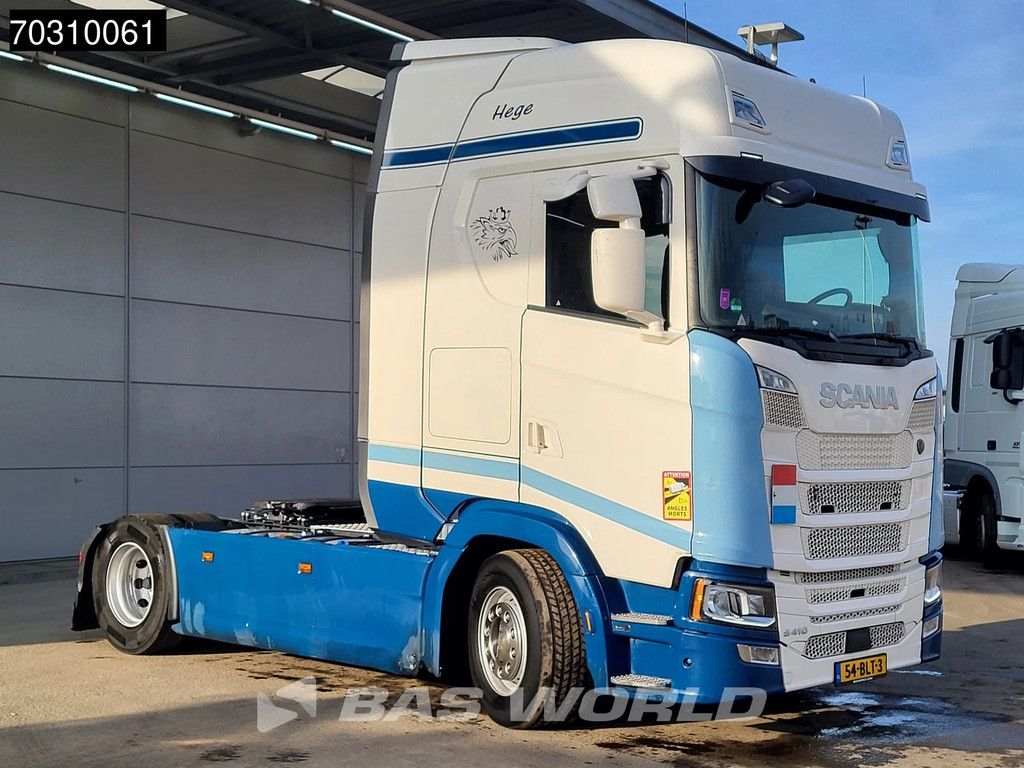 Scania S410 4X2 NL-Truck APK Retarder 2xTanks Standklima