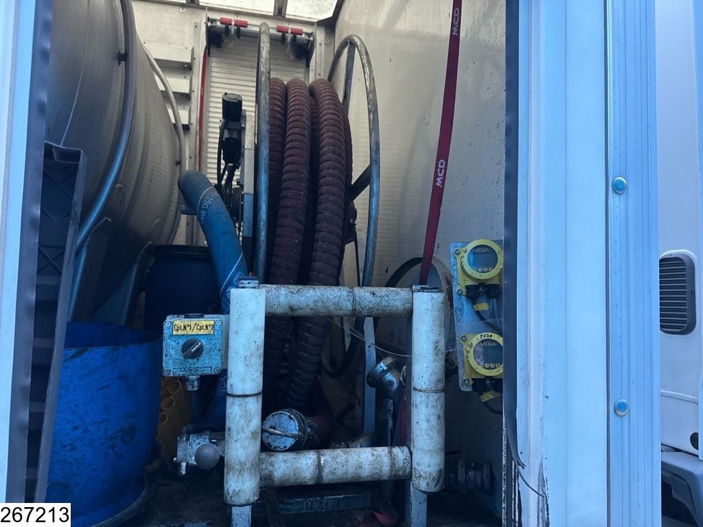 Mercedes Atego 1523 EURO 6, Dhollandia, Tank 5600 Liter, 2 Comp