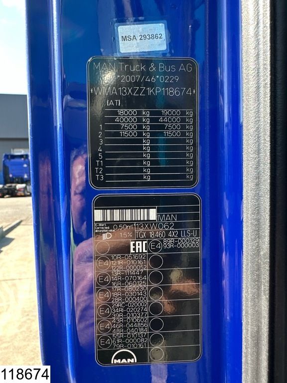 MAN TGX 18 460 EURO 6, Retarder, Standairco