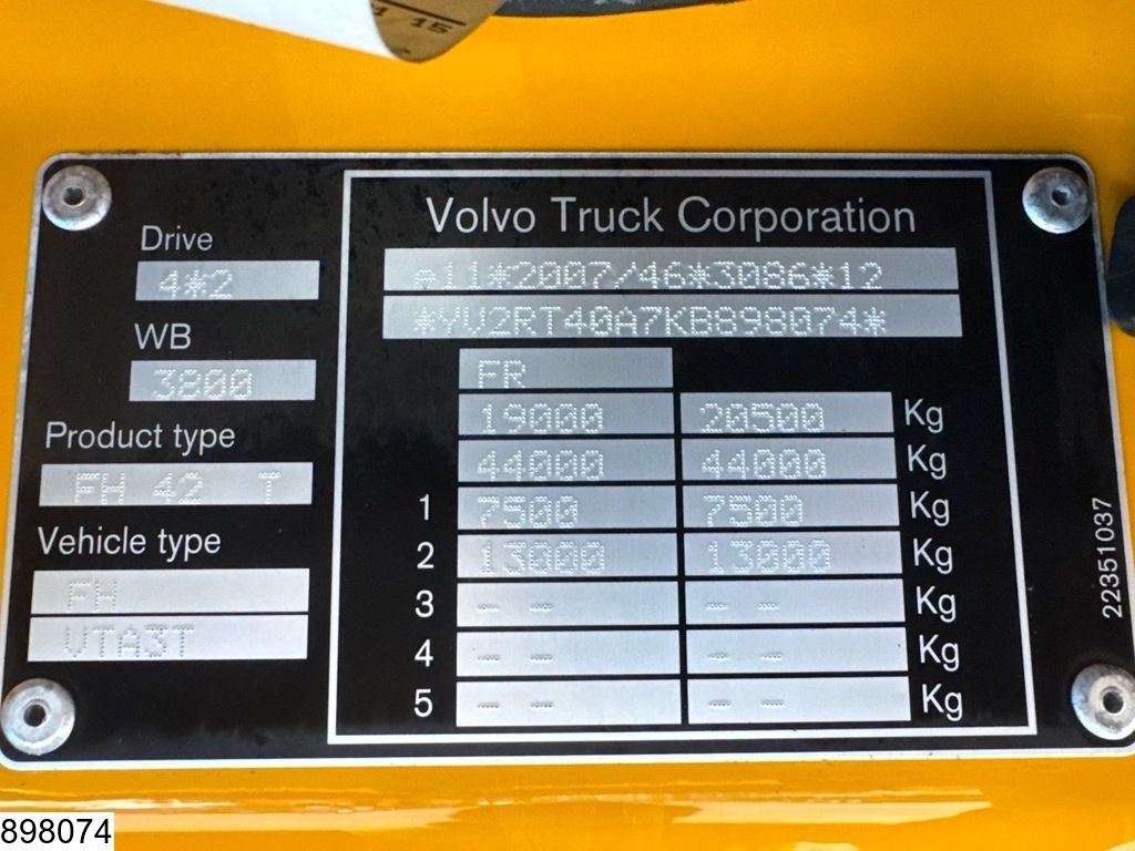 Volvo FH 500 EURO 6, Standairco