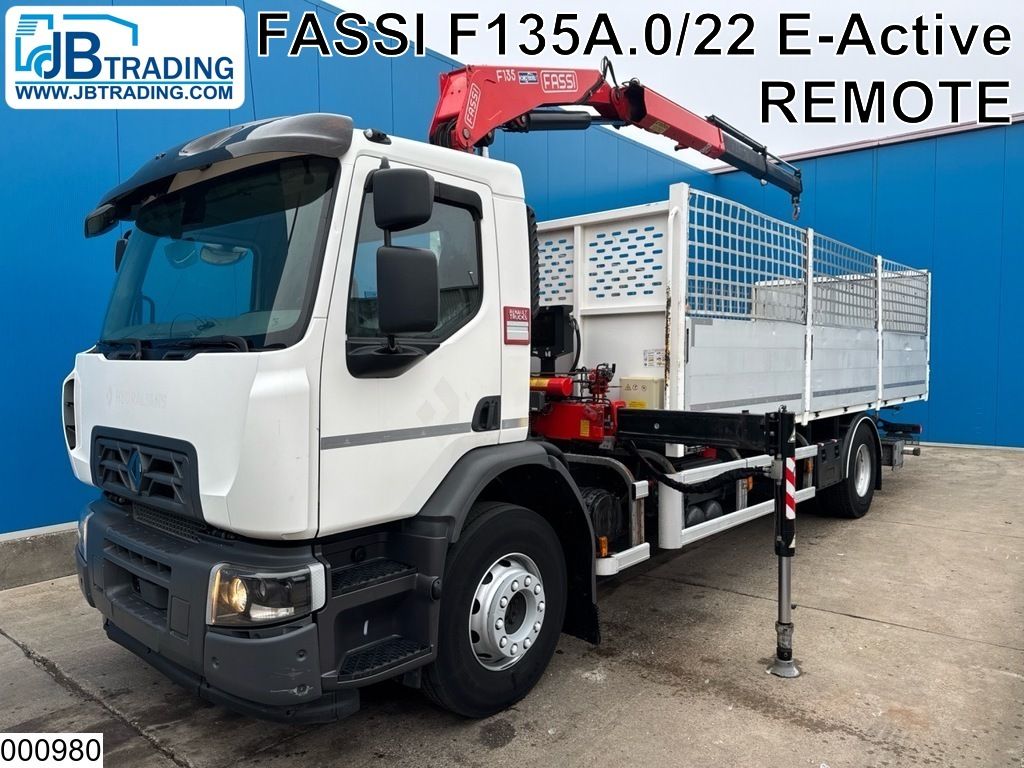 Renault C 320 EURO 6, PTO, Fassi