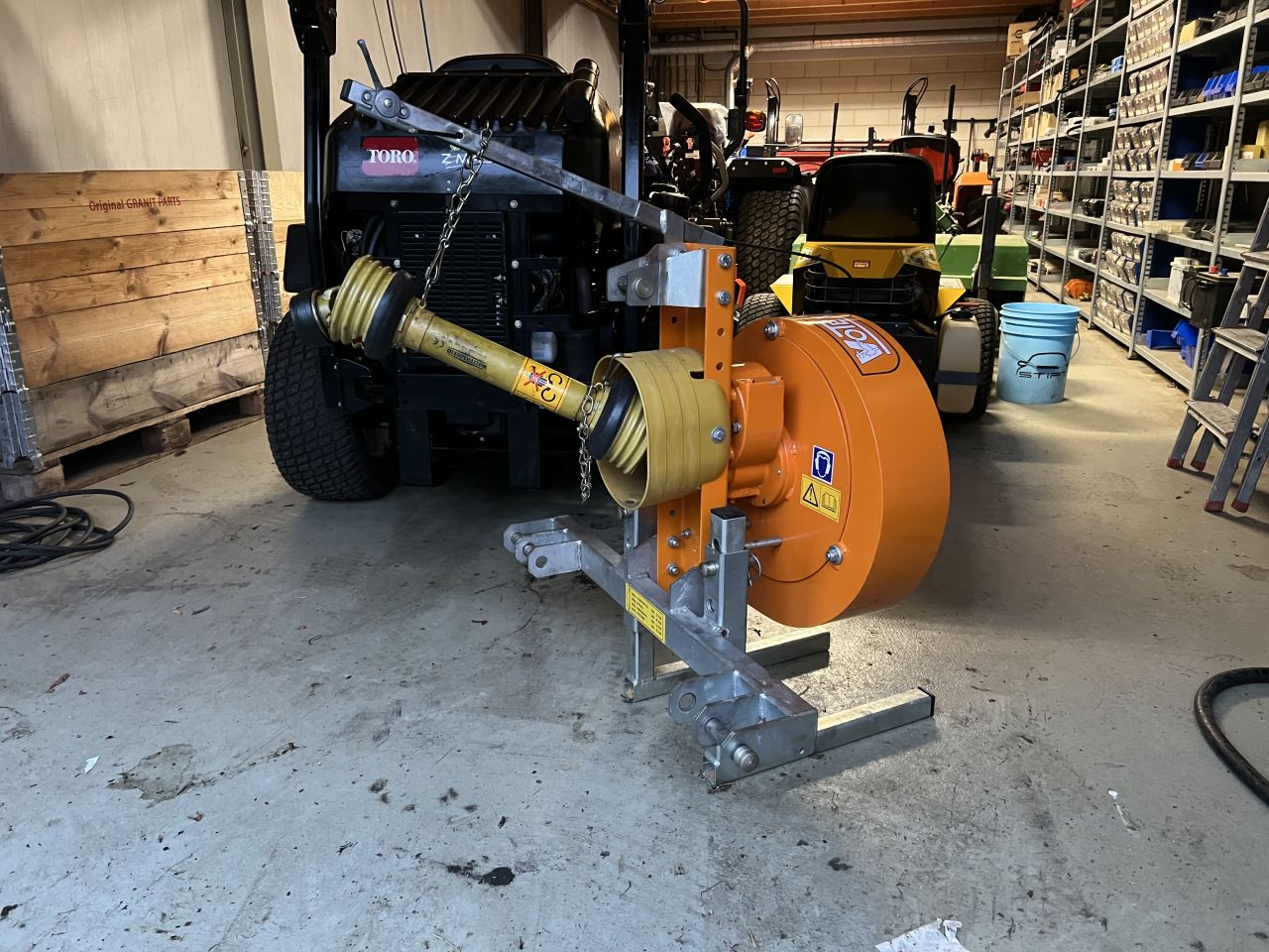 VOTEX B10 750-PTO bladblazer