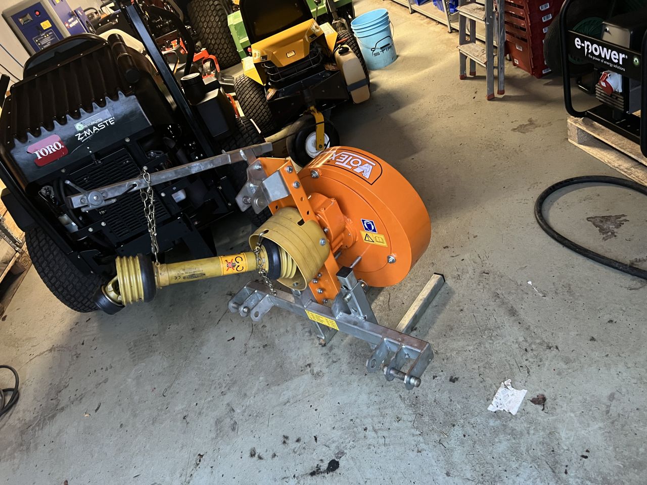 VOTEX B10 750-PTO bladblazer