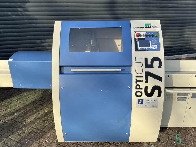 Optimization cross-cut saws Weinig Opticut S75-1 2002