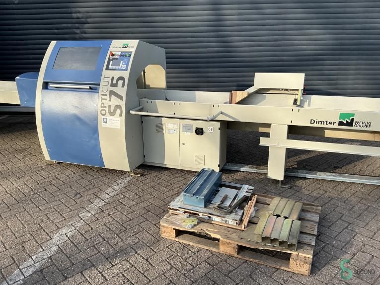 Optimization cross-cut saws Weinig Opticut S75-1 2002