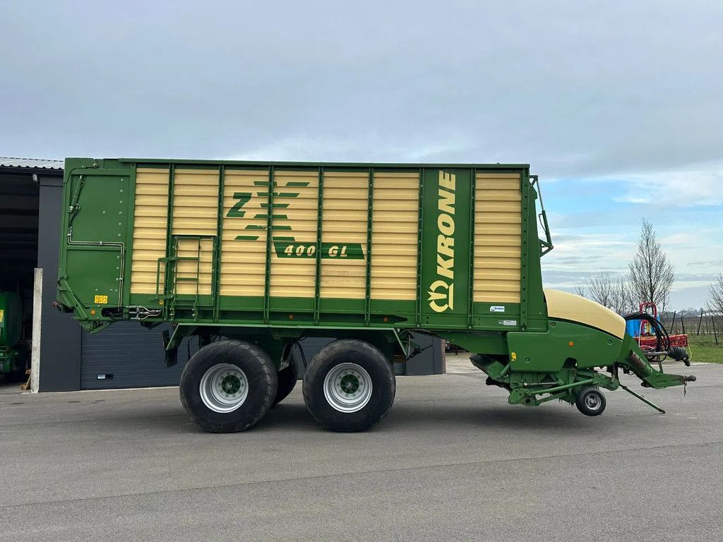 Krone ZX 400 opraapwagen