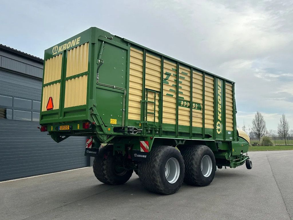 Krone ZX 400 opraapwagen