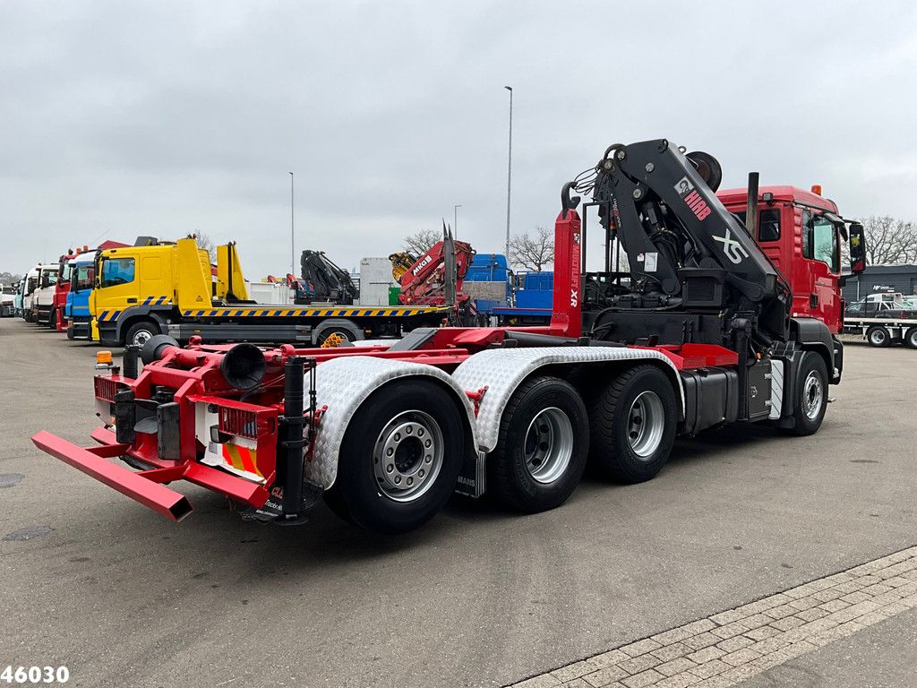 MAN TGS 32.440 Hiab 32 Tonmeter laadkraan met hydraulische lier