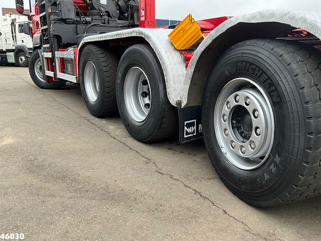 MAN TGS 32.440 Hiab 32 Tonmeter laadkraan met hydraulische lier