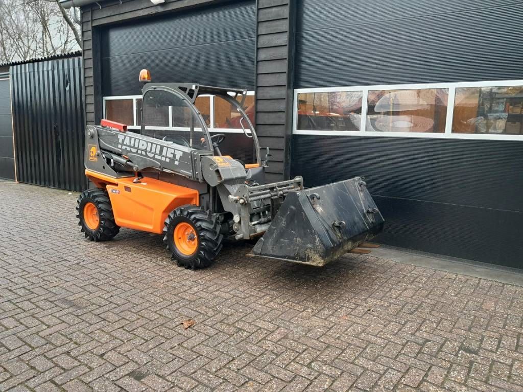 Ausa T 144 H X4 mini verreiker met bak en vorken