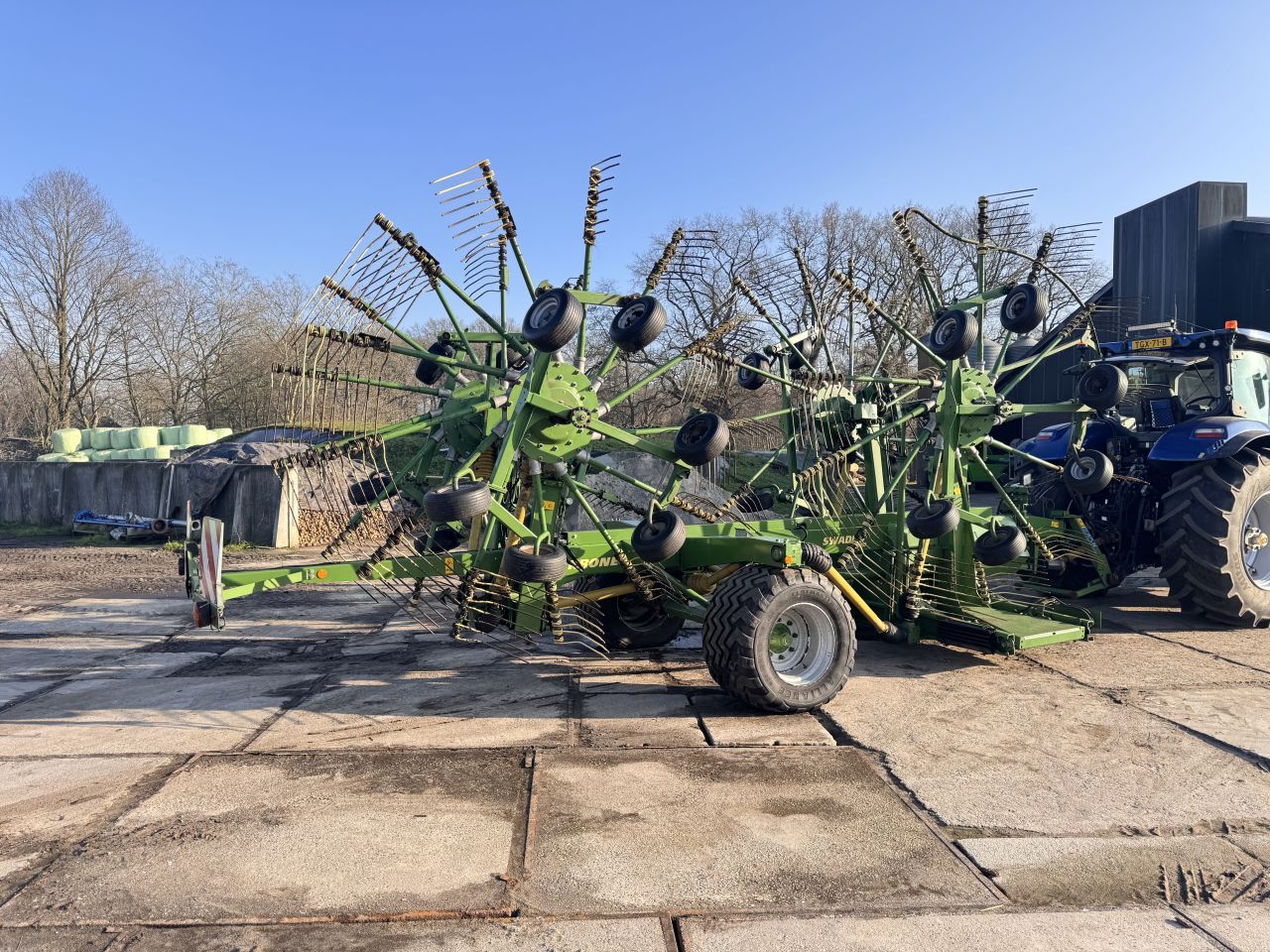 Krone Swadro 1400 Plus 4 rotor hark zwadhark