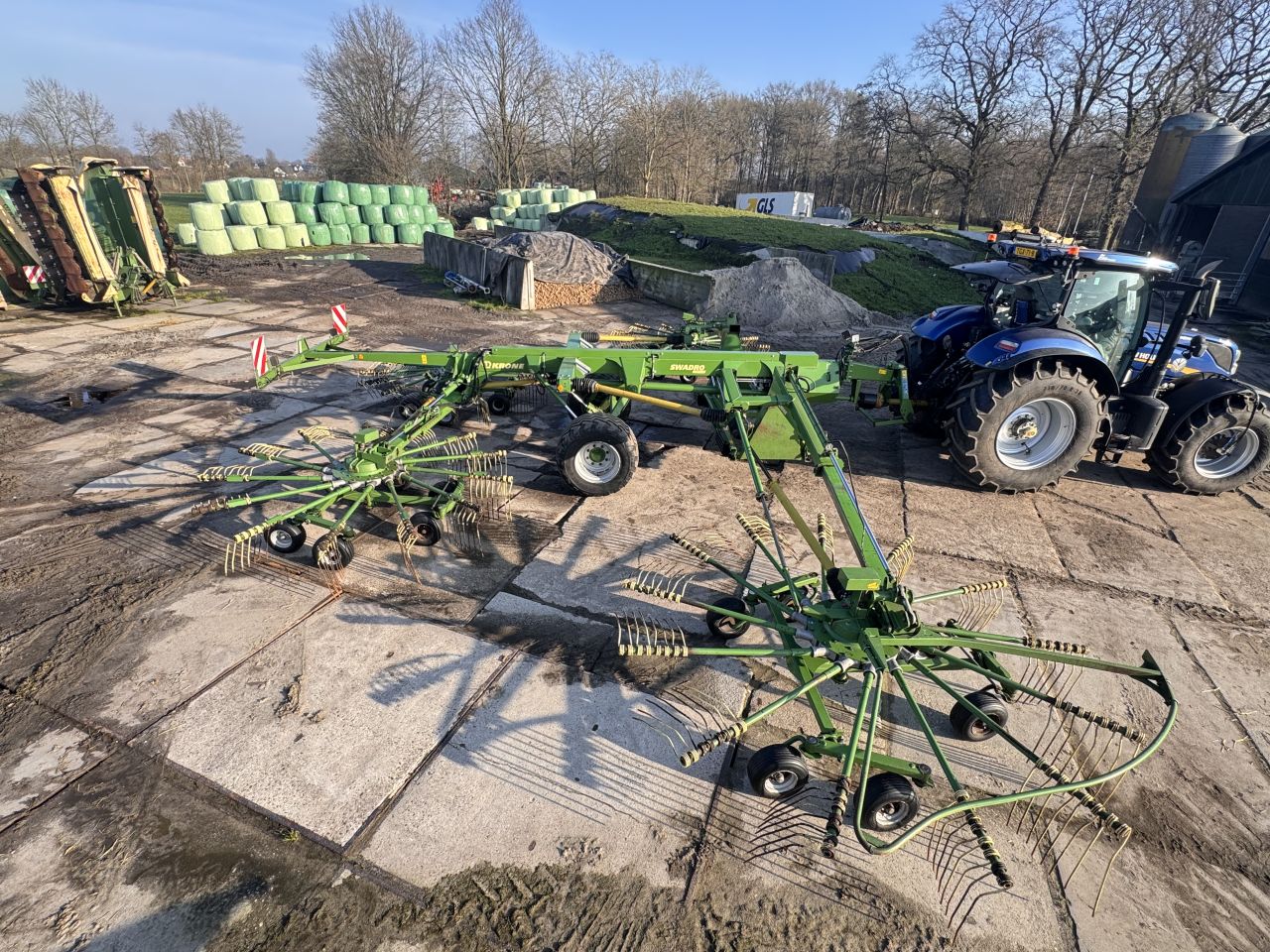 Krone Swadro 1400 Plus 4 rotor hark zwadhark