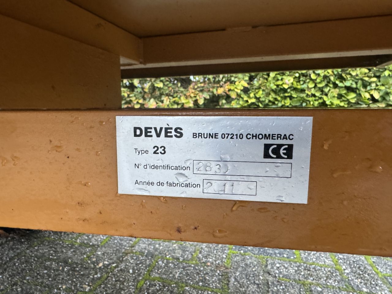 Devies kipper voor mini tractor!