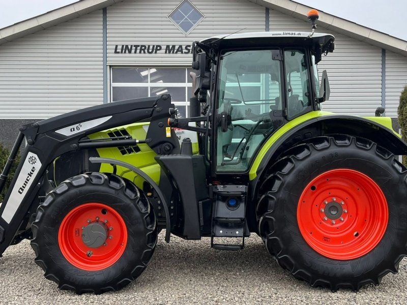 Claas ARION 650 med frontlift og frontlæsser