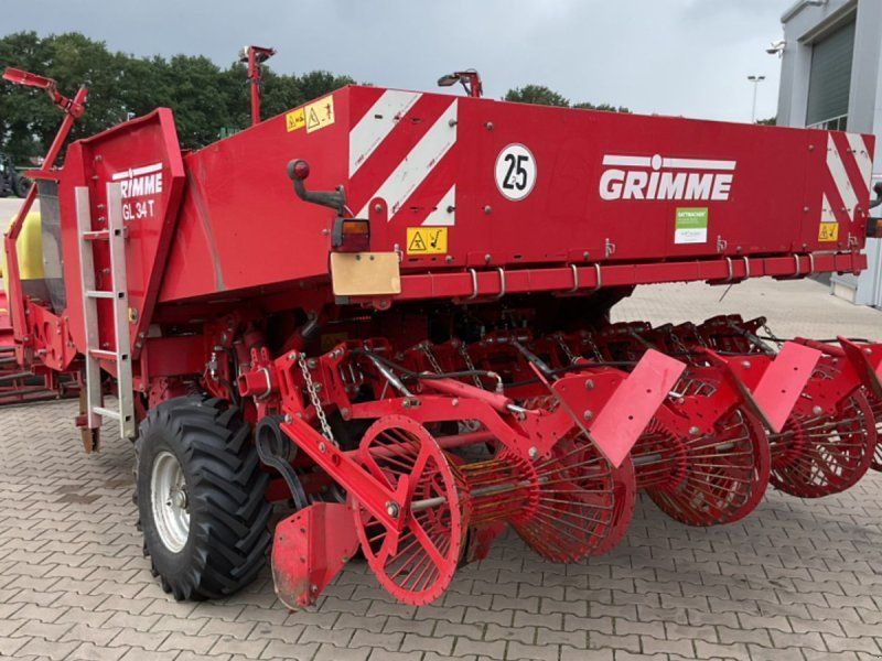 Grimme GL 34T Velholdt kartofellægger med gødnings og bejdseudstyr 75/7