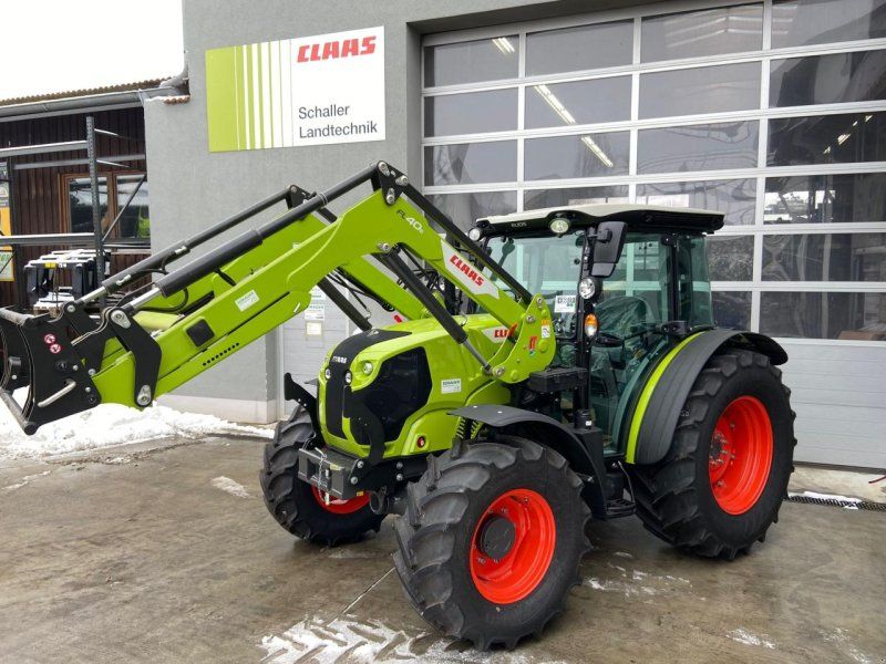 Claas ELIOS 210 Classic mit Frontlader FL60e, Beifahrersitz tional