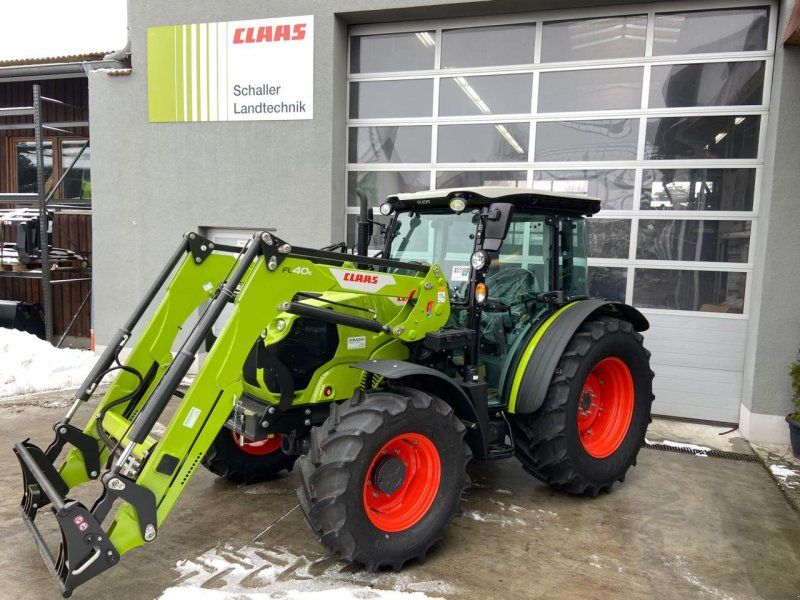 Claas ELIOS 210 Classic mit Frontlader FL60e, Beifahrersitz tional