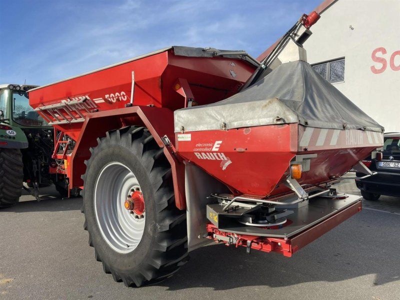 Rauch TWS 5000 Düngerwagen mit Lenkung + Axera H-EMC Anbaustreue