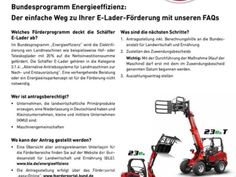 Schäffer 23E MIT KABINE