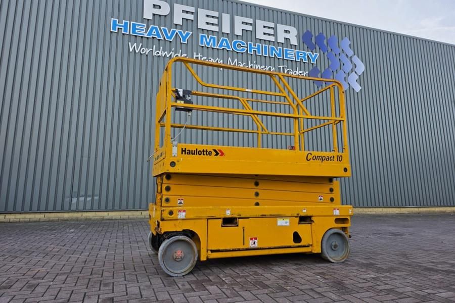 Haulotte Compact 10 Electric, 10m Working Height, 450kg Cap