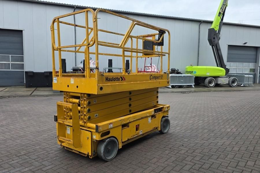 Haulotte Compact 12 Electric, 12m Working Height, 300kg Cap